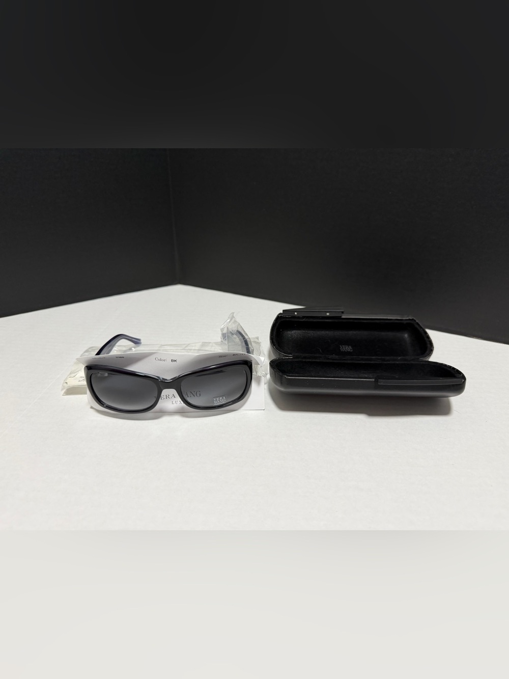 Vera‎ Wang Black Cat-Eye Sunglasses
